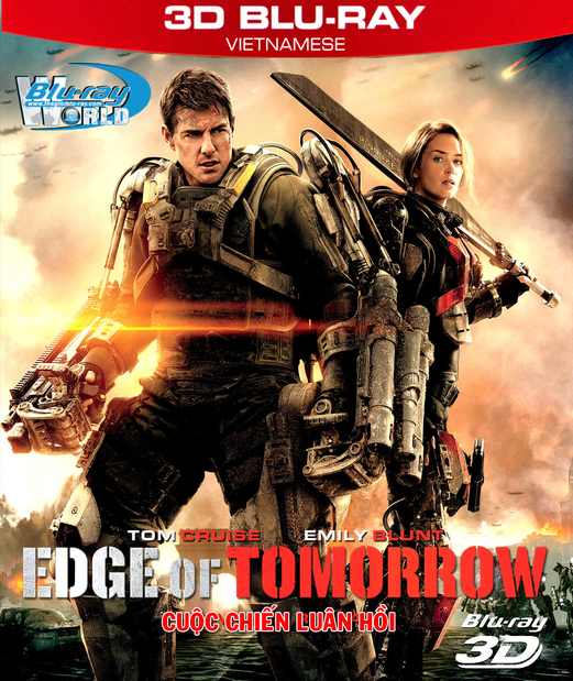 Z106. Edge Of Tomorrow  - CUỘC CHIẾN LUÂN HỒI 3D 50G (DTS HD 7.1)